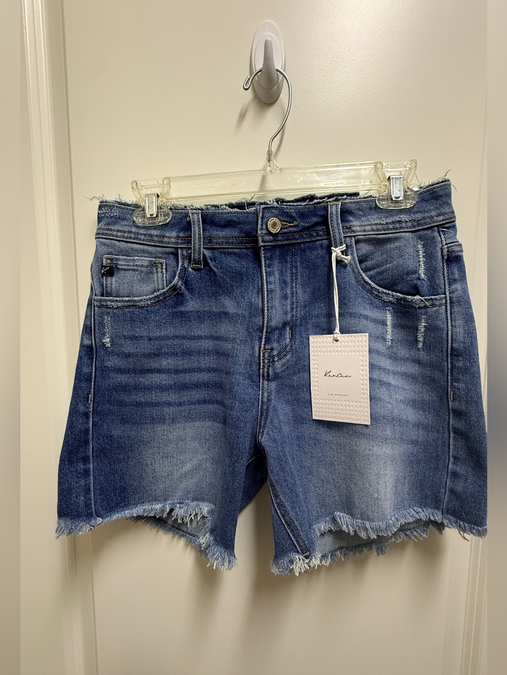 Kancan Denim High Rise Shorts